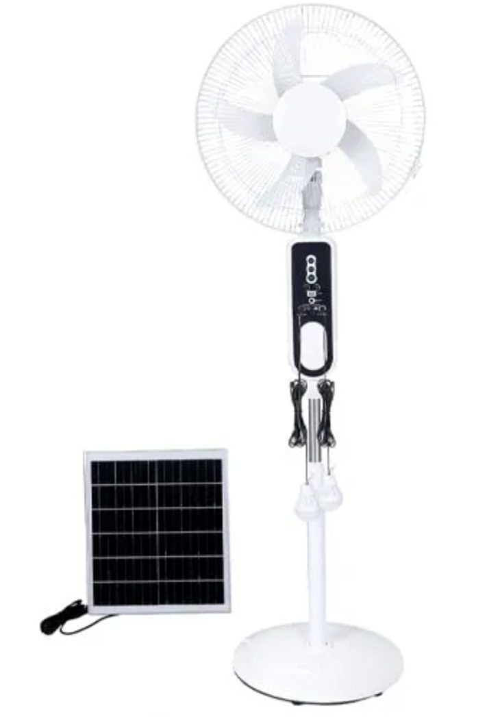 Ventilador solar recargable GD-8036